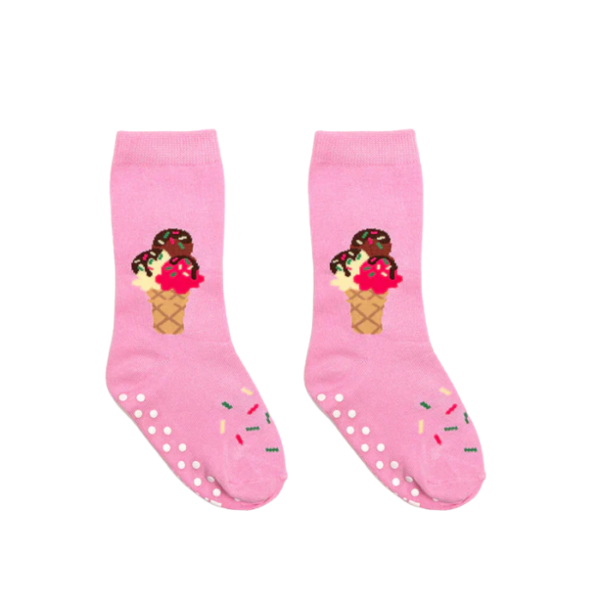 Ice Cream Kids Crew Sock