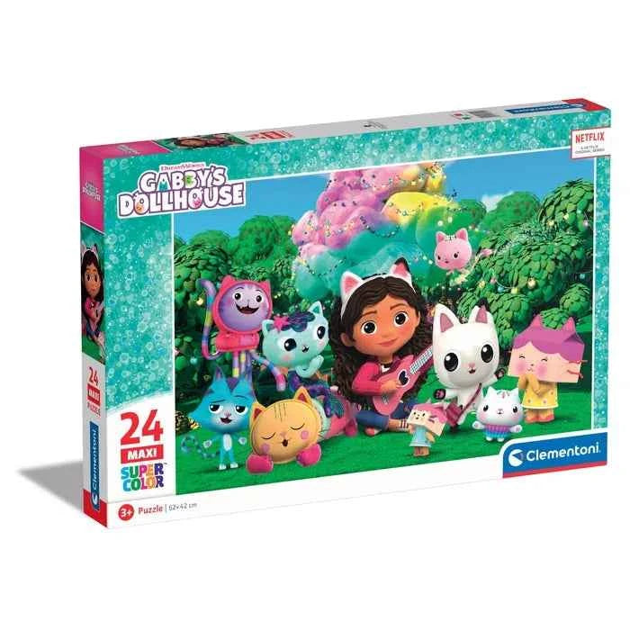 8005125285204_a8108ace-41d0-4db3-8433-9bb696e70e65 Gabby's Dollhouse 24 Piece Jigsaw Puzzle