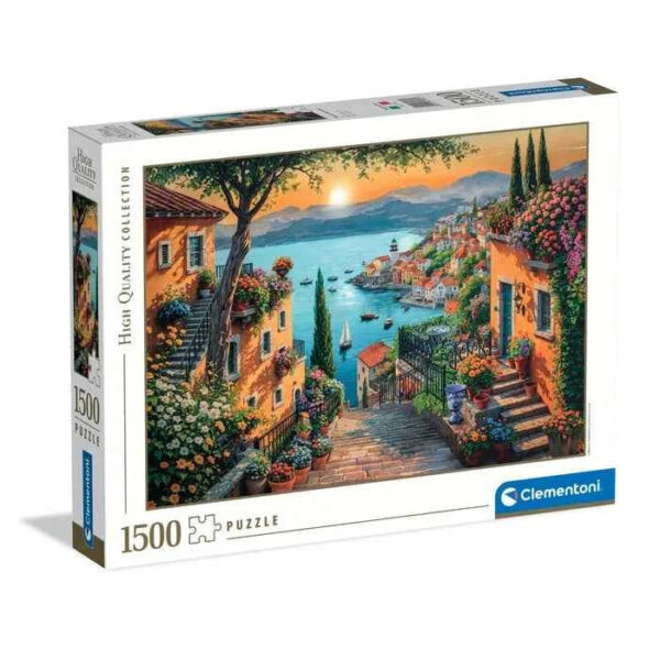 Steps to the Harbor 1500 Piece Jigsaw Puzzle