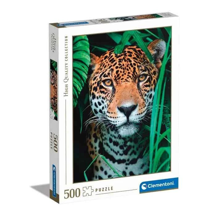 8005125351275_af0a4c1e-c9be-4436-91b0-71293f2c8dfd Jaguar in the Jungle 500 Piece Jigsaw Puzzle