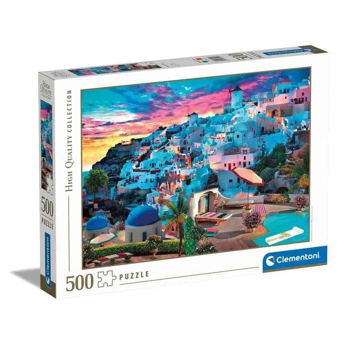 8005125351497_8ddb8dcc-2429-4adf-9362-0cbeaae149cb Greece View 500 Piece Jigsaw Puzzle