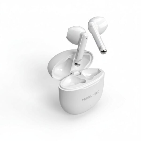 Wireless Earbuds TWS with 300mAh Charging Case, Touch Controls #MHTWSNUBOXBTW