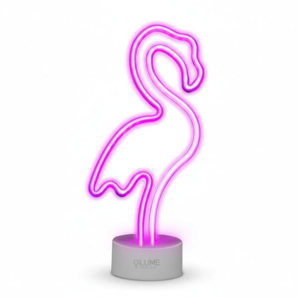 LED Neon Flame Light, Decorative USB Lamp #LUNEONFLAM