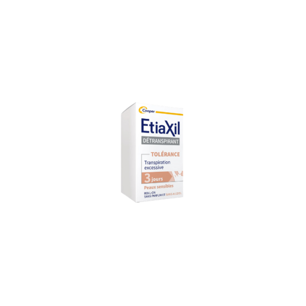 Detranspirant Roll On Tolerance Sensitive Skin 3 Days Etiaxil