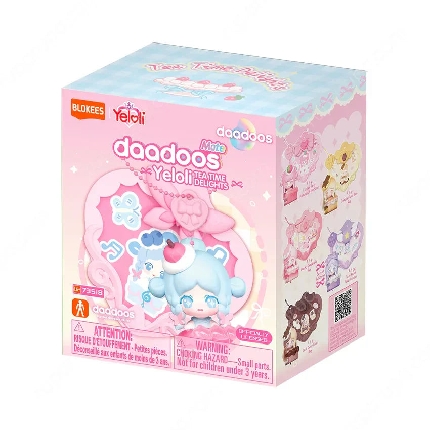 810181532180_0a9c97be-484d-4465-ba43-2fa809e4dcf4 Yeloli Daadoos - Tea Time Delights Blind Box Figure (Display of 9)