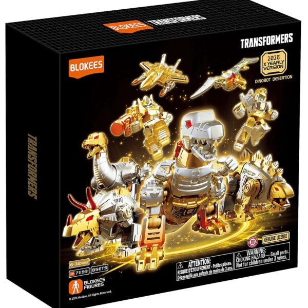 Transformers 2026 Yearly Golden Dinbot Figure