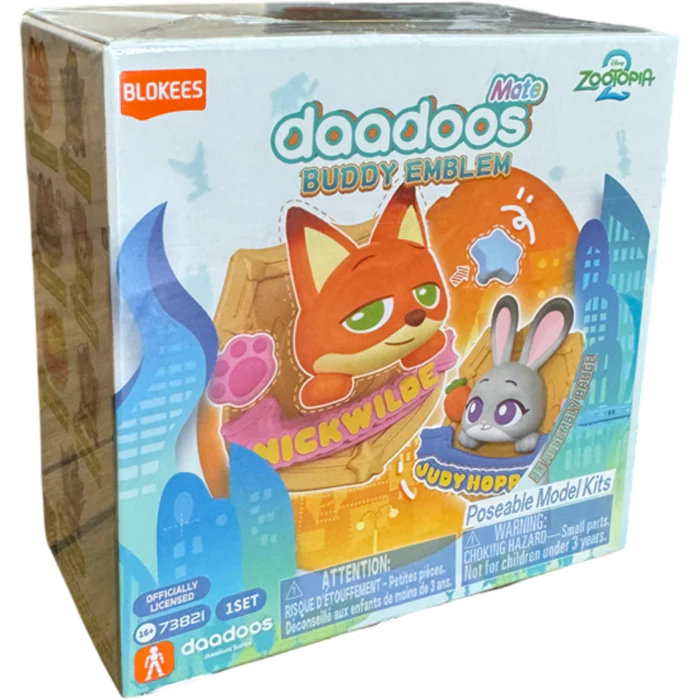810181534870_628a951d-9e3c-4dca-a0b7-d728a58435d1 Buddy Emblem Daadoos Mate (Series 1) Blind Box Articulated Model Kit