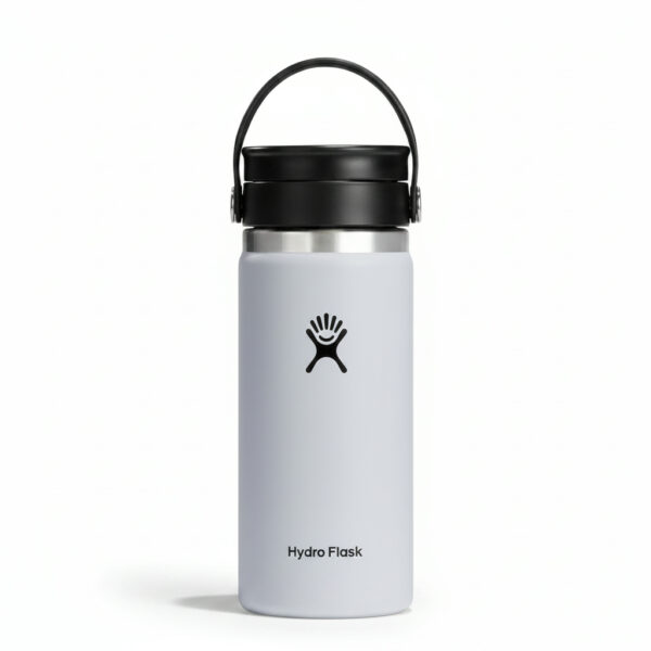MUG WIDE MOUTH WITH FLEX SIP LID , 473ML , WHITE COLOR #W16BCX110