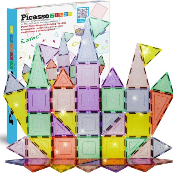 Magnetic Tiles Blocks Magnet Tile Magnets Building Blocks Construction