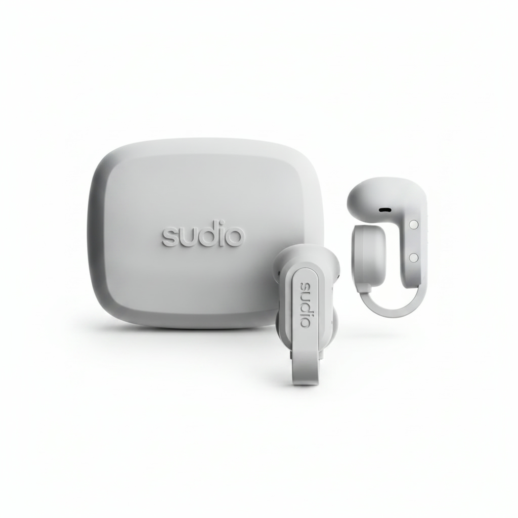 817427023105-1 Open-Ear Wireless Earbuds Bt Sudio B3 WHITE#B3WHT