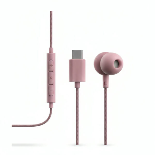 Wired Earphone with Type-c Port Sudio V3 Pink#V3PNK