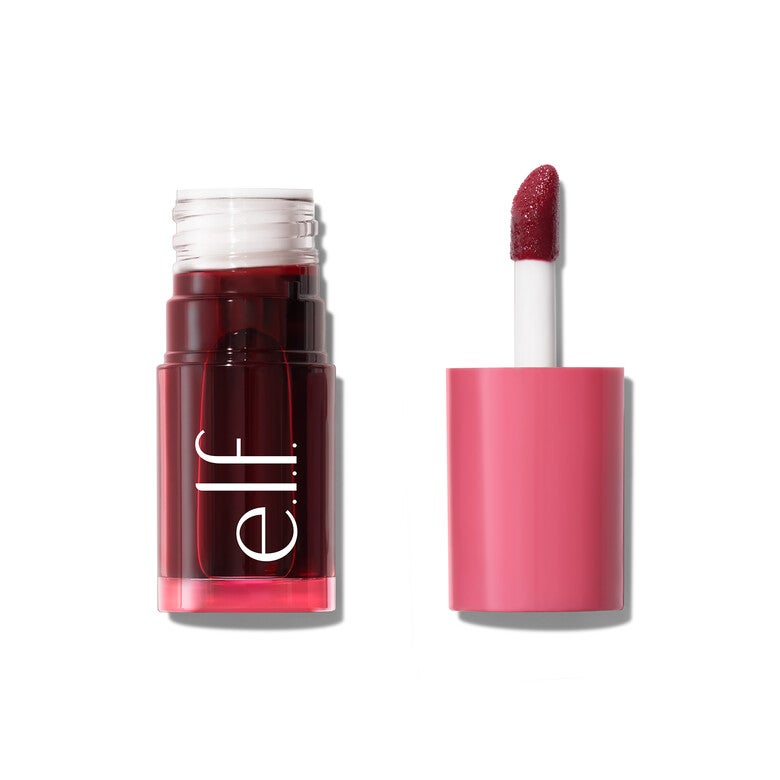 82320_OpenA_v3_R E.L.F COSMETICS SHEER FOR IT BLUSH TINT FOR LIPS AND CHEEKS (LEFT ON RED)