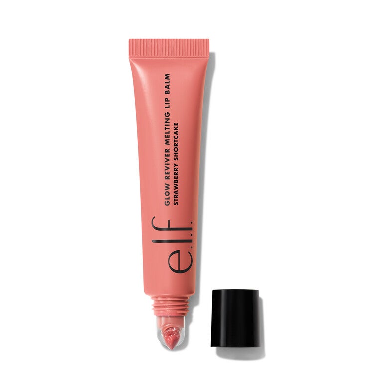82487_OpenA_V8_R E.L.F COSMETICS GLOW REVIVER MELTING LIP BALM (STRAWBERRY SHORTCAKE)