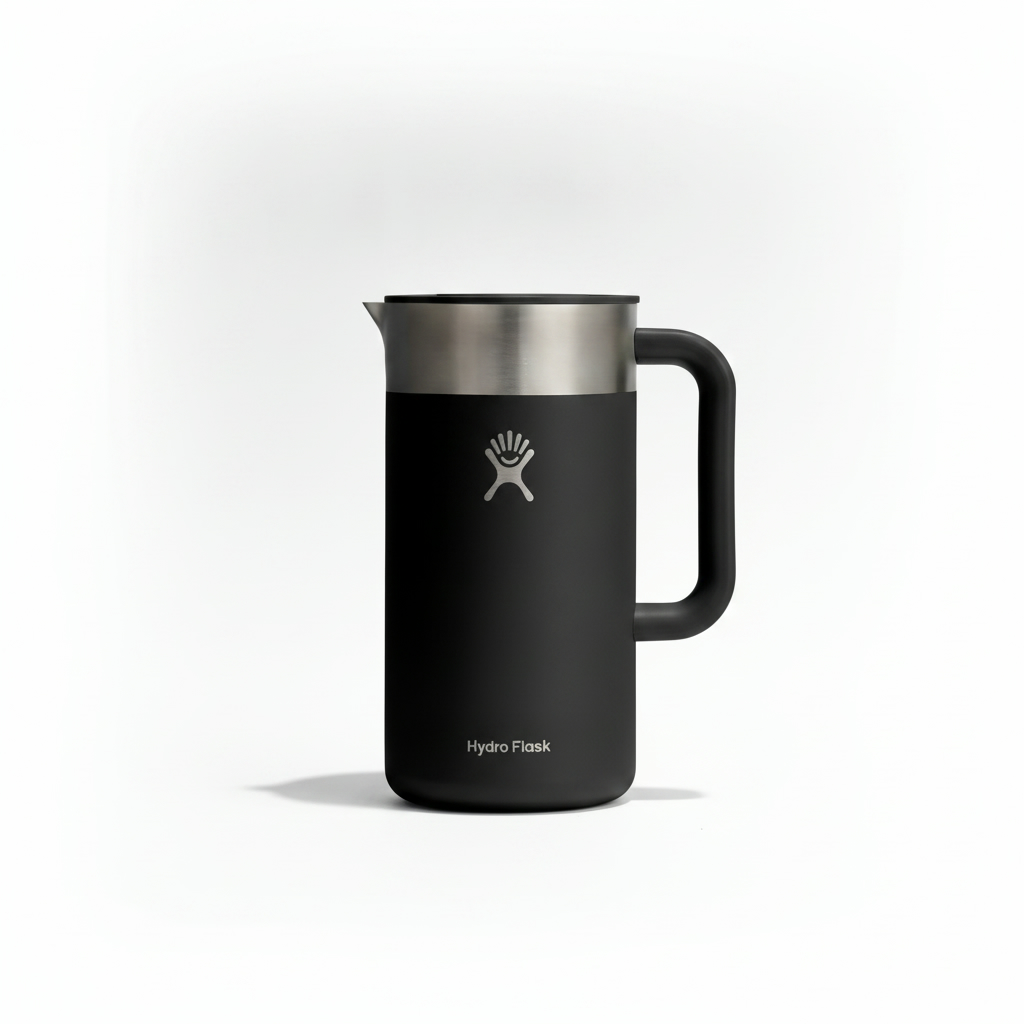 840394212883 Stainless French Press 946ML Black #FP001