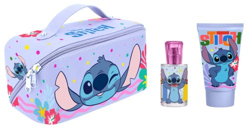 Stitch Makeup Toiletry Bag Eau De Toilette 50Ml + Shower Gel 100Ml#P009579