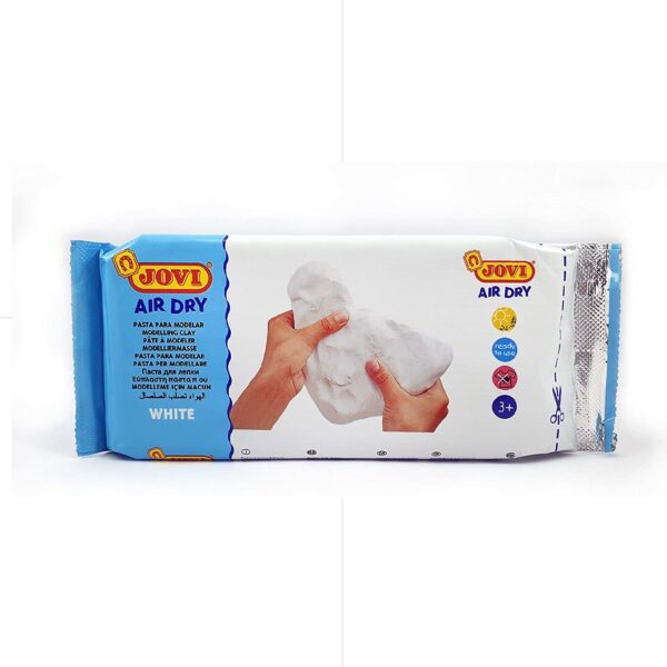 MODELING CLAY 500G AIR DRY WHITE 500G. #0085