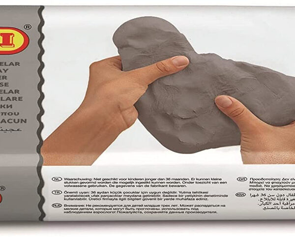 MODELING CLAY 500G AIR DRY GREY #0085G