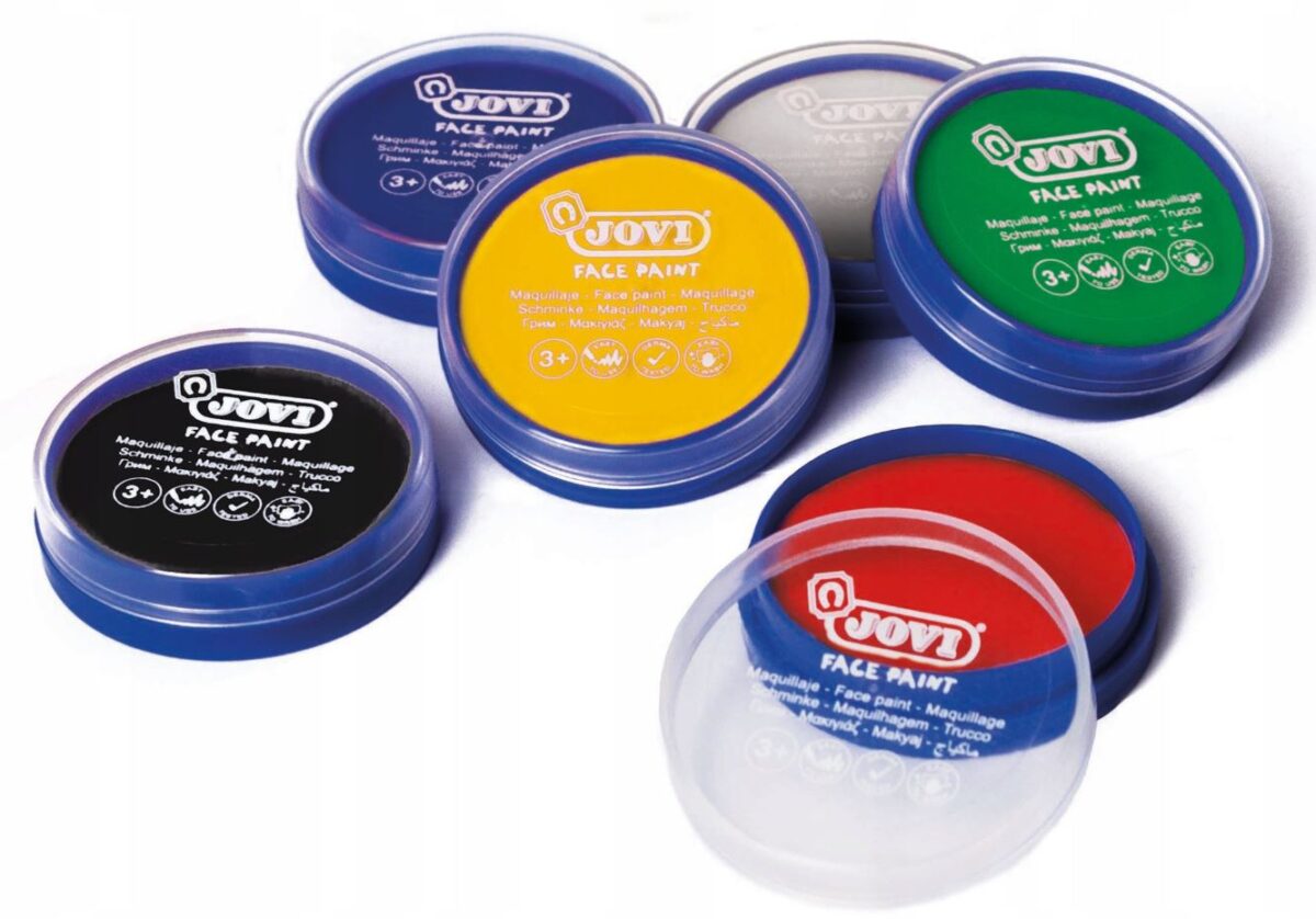 8412027031257 Cream Table Face Paint Party Assorted Clrs 8Ml#0171D