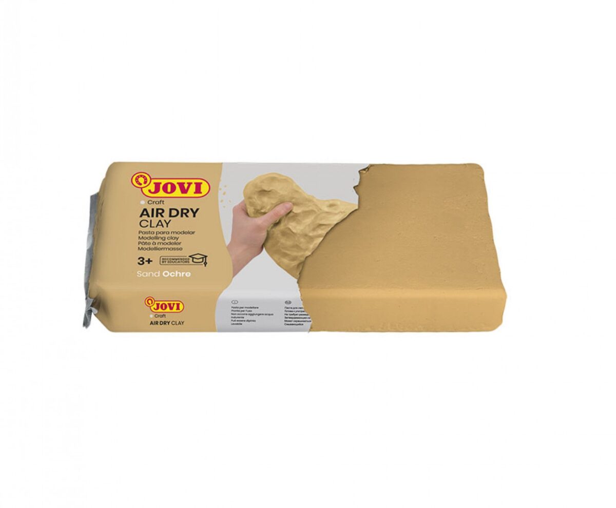 8412027034609 Modeling Clay 1000G Air Dry Ochre#0086O