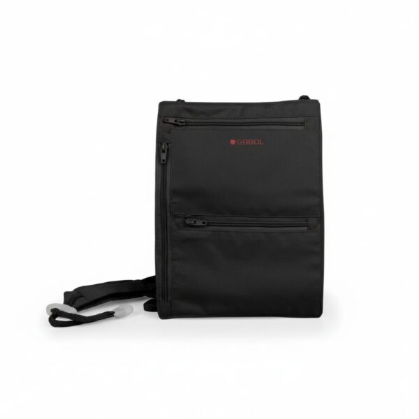 Travel Flat Cash Carrier 15X20 Cm Black#800018