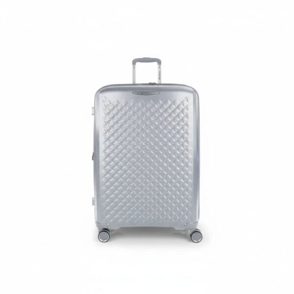 Travel Trolley Luggage Bag Large Silver Queens 51X75X31Cm 120.2L#125001/125047-022