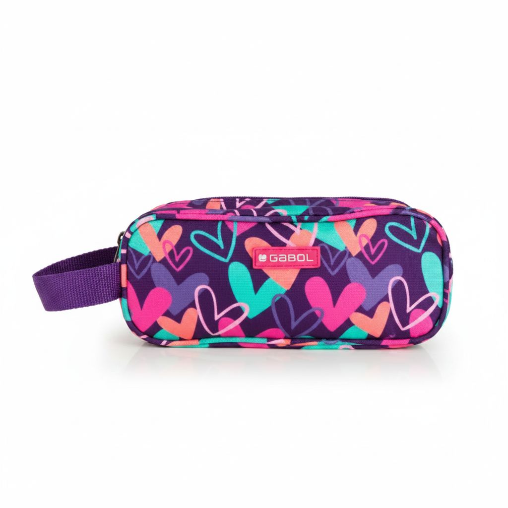 8425126260473 Pencil Case 3 Parts Kokoro 22x9x9cm#237811