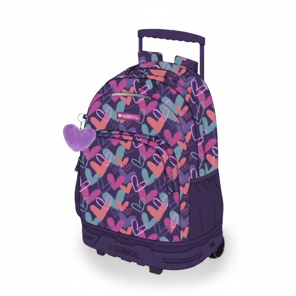 8425126260565 Trolley Backpack 2 Parts Kokoro 34x46x20cm#237884