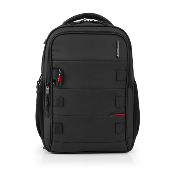 Laptop Backpack 15.6" 3 Compartments Black Disk#414555