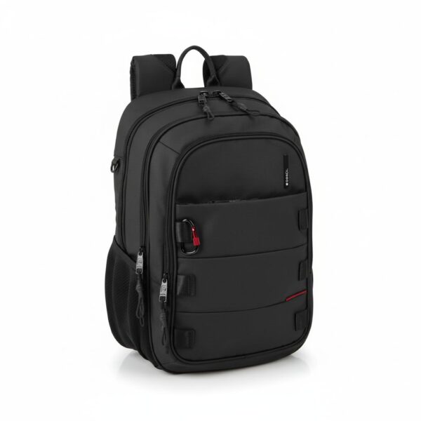 Laptop Backpack 15.6" 3 Compartments Tablet 11" Black Disk#414593