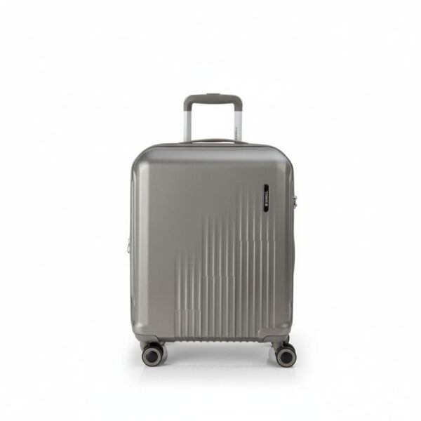 Travel Trolley Luggage Bag Small Silver Kai 40X54X22Cm 47.9L#125901/125922-040