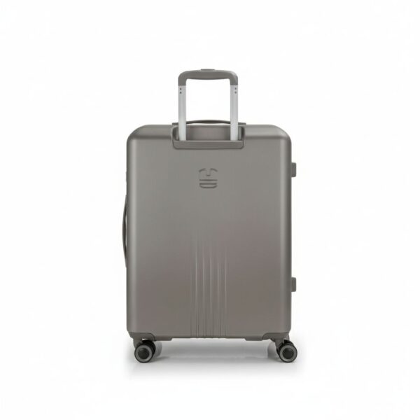 Travel Trolley Luggage Bag Medium Silver Kai 44X64.5X28Cm 80.2L#125901/125946-040