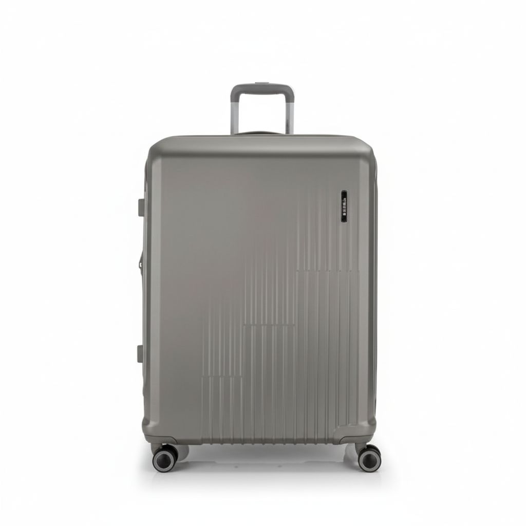 8425126263009 Travel Trolley Luggage Bag Large Silver Kai 52X76X32Cm 123.1L#125901/125947-040