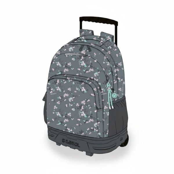 Trolley Backpack 2 Parts Secret 34x46x20cm#238084