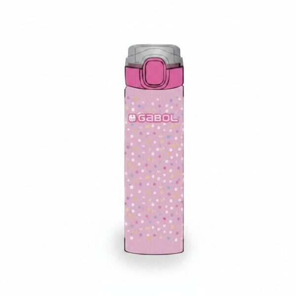 Stainless Steel Bottle Glam 6.5x22.5x6.5cm 600ML#237652