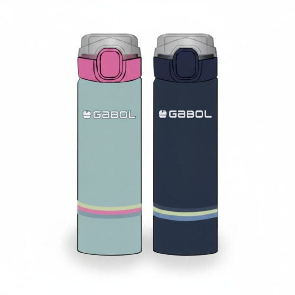 Stainless Steel Bottle Whisper 6.5x22.5x6.5cm 600ML#238152