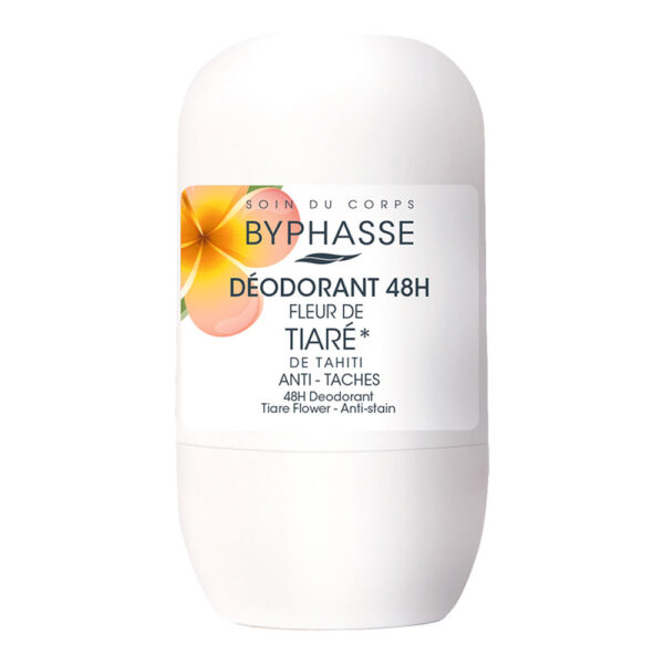 Byphasse 48h Deodorant Roll-On Tiare Flower 50ml