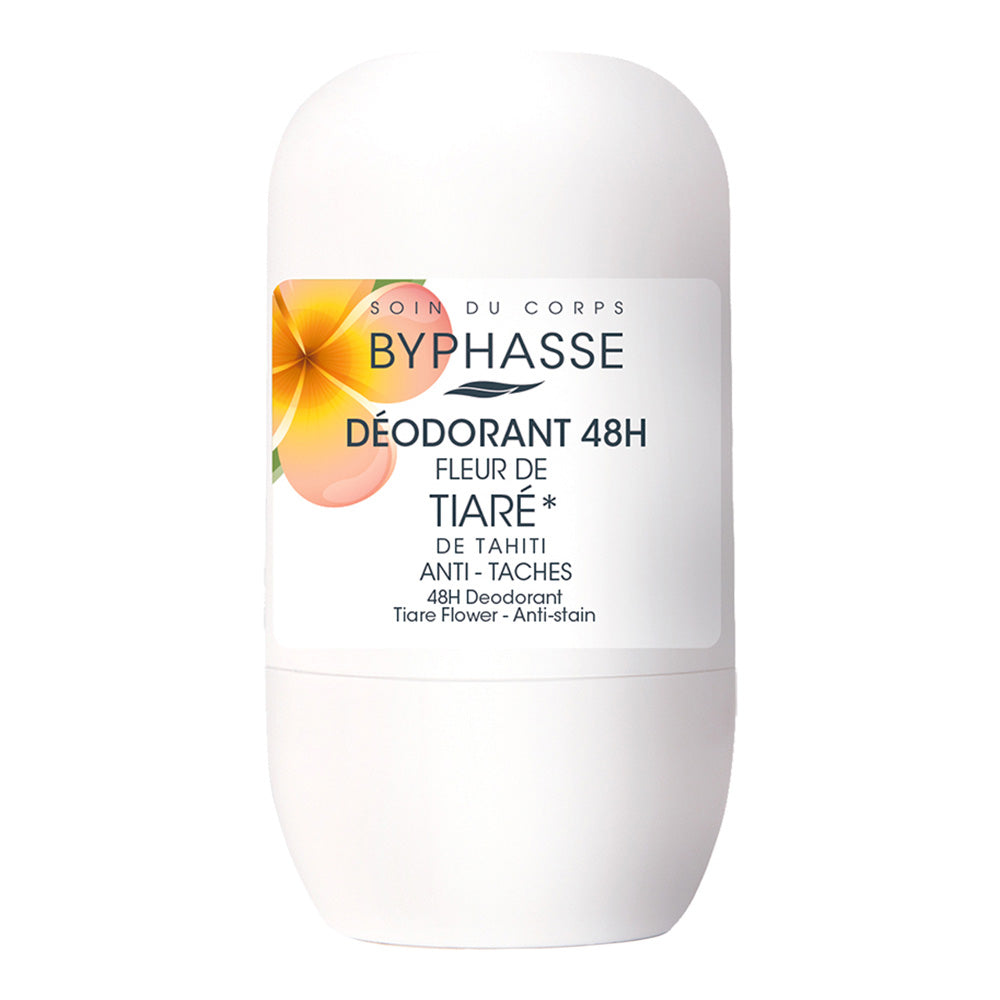 8436097097296_A Byphasse 48h Deodorant Roll-On Tiare Flower 50ml