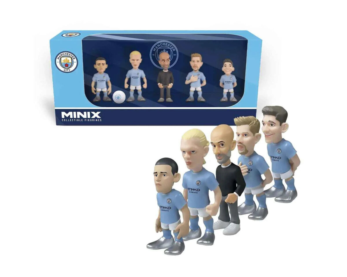 8436605117652_219c22b5-750e-4036-824f-22535962bc68 Football Manchester City 7cm Figures Pack of 5