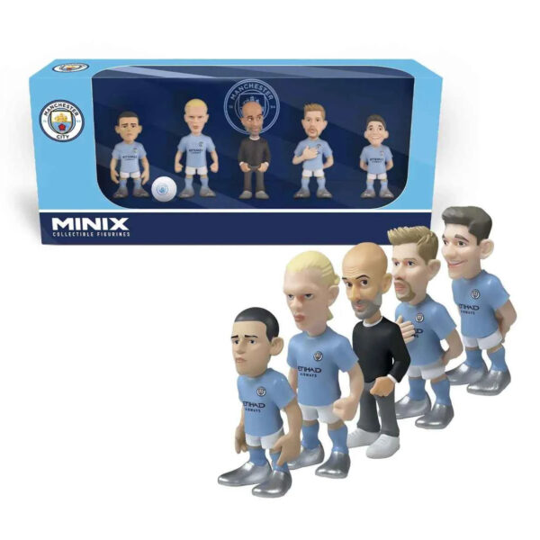 Football Manchester City 7cm Figures Pack of 5