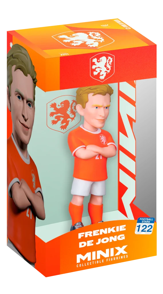 8436605122724_a1ee7cba-7005-4ac1-9a3a-e4e218680b35 Football Netherlands World Cup Frenkie de Jong Figure