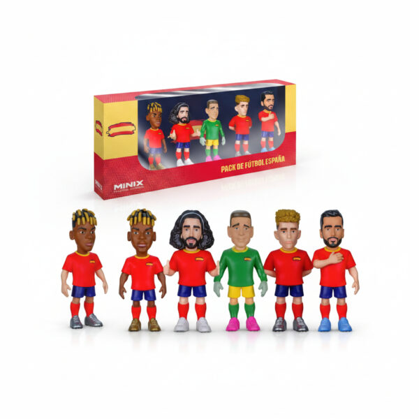 Figurine Pack 5 - 7Cm World Cup Spain#23646-Mnx