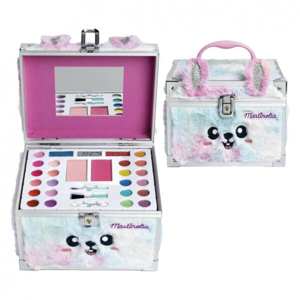 Circus makeup bag with furry hair