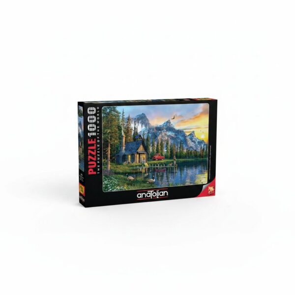 Puzzle Sunset Cabin 1000Pcs Size 66x48Cm#ANA.1024