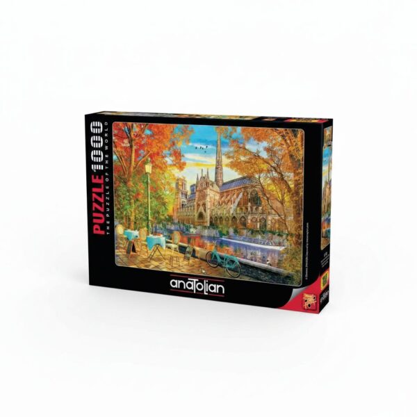 Puzzle Notre Dame Autumn 1000Pcs Size 66x48Cm#ANA.1176