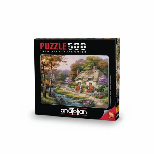Puzzle Spring Cottage 500Pcs Size 48x33Cm#ANA.3577