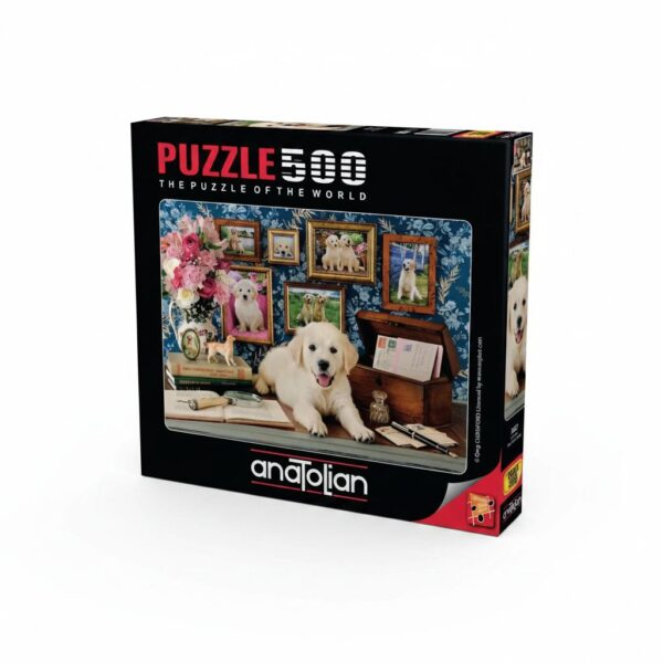Puzzle Labrador 500Pcs Size 48x33Cm#ANA.3637