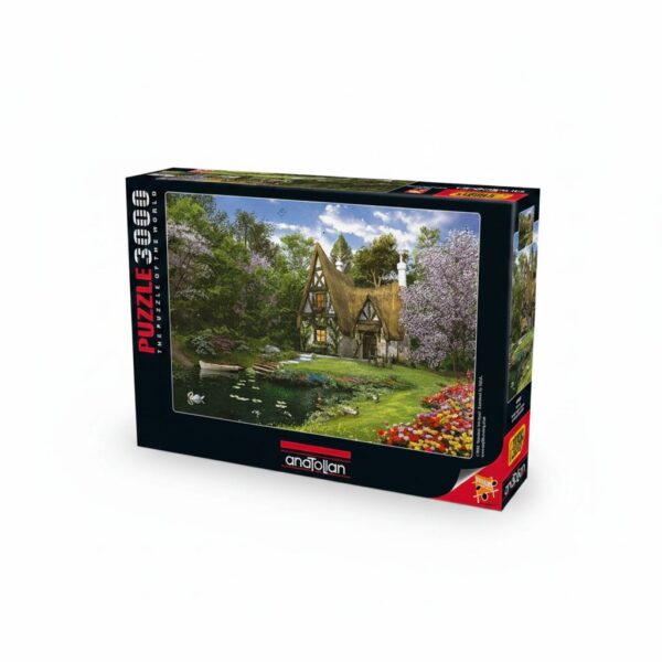 Puzzle Spring Lake Cottage 3000Pcs Size 85x120Cm#ANA.4900