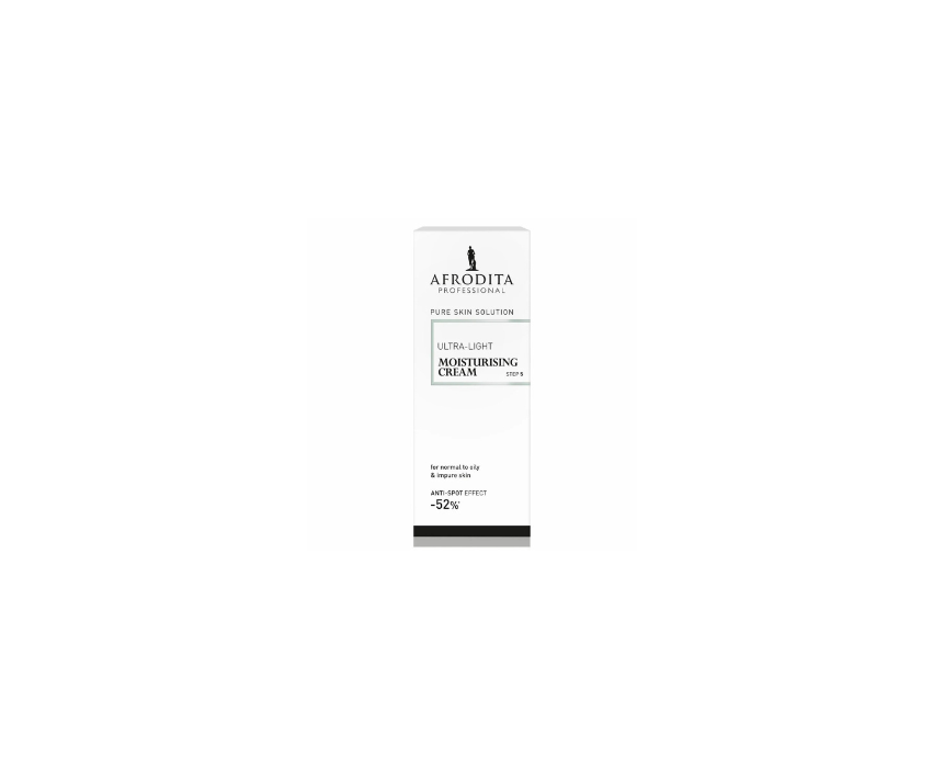 870 Pure Skin Ultra Light Moisturising Cream Afrodita Professional - Image 1