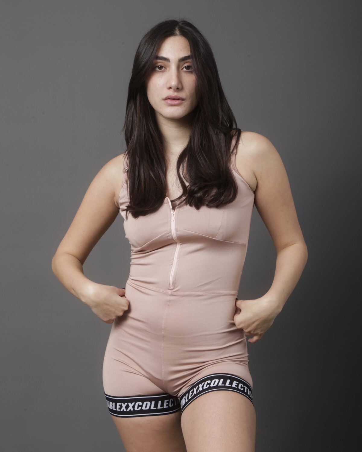 XXATHLTCS Bodysuit B1 - Salmon Pink