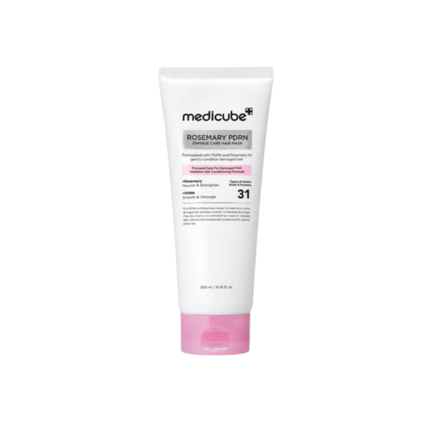 Medicube Rosemary PDRN Damage Care Hair Mask, Intensive Conditioning Treatment, 200ml